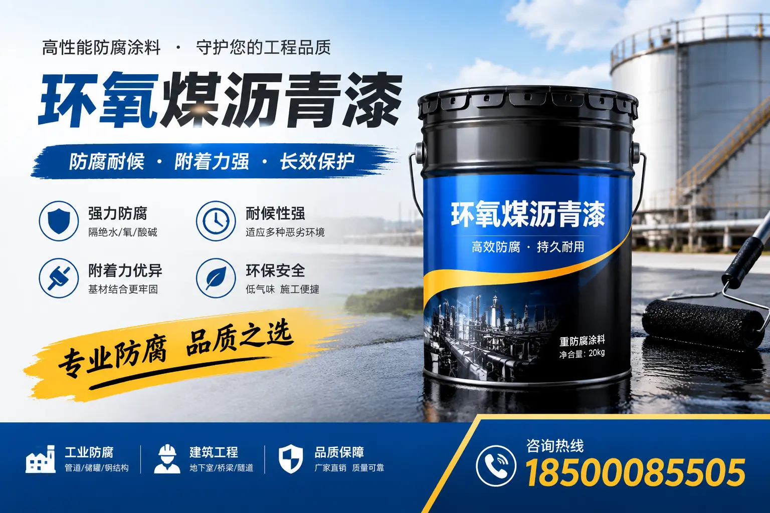 如何选择适合的环氧煤沥青漆?武威市场选型指南